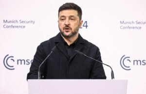 Volodymyr Zelensky afirmou que Vladimir Putin é um “escravo da guerra”