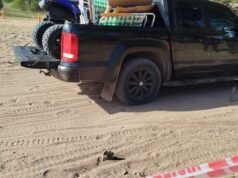 Vídeo: Caminhão atropelado por ataque de motocicleta nas dunas de Villa Gesell e preso