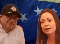 Petro criticou fortemente María Corina Machado por entregar a medalha Nobel a Donald Trump: “Não precisamos de joelho”