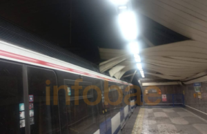 Linha 6 do Metrô de Madrid está suspensa devido ao desabamento de parte do teto da estação Carpetana