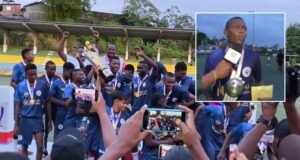 Esta é a emocionante mensagem de um jovem promissor que se destacou em um torneio de futebol em Chocó: “Pela primeira vez tive muito dinheiro nas mãos”