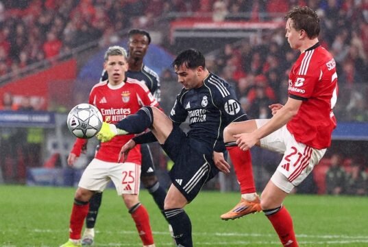 Benfica – Real Madrid, em directo: playoff da Liga dos Campeões em directo