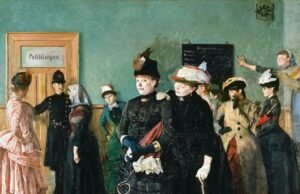 Beleza da semana: “Albertine na sala de espera do médico policial”, de Christian Krohg