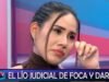 Darinka Ramírez chorou após o processo de Jefferson Farfán e expressou o apoio dos amigos e da filha.