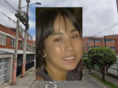 Procuram Sara Valentina Bolaños, uma menor de 13 anos que desapareceu no sul de Bogotá a caminho da escola.
