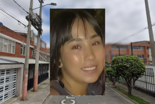 Procuram Sara Valentina Bolaños, uma menor de 13 anos que desapareceu no sul de Bogotá a caminho da escola.