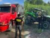 Villa Gesell: ele desceu do caminhão de mudança com seu UTV e os dois carros foram apreendidos