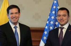 O Equador e os Estados Unidos lideraram as negociações para um acordo comercial de “relacionamento”.