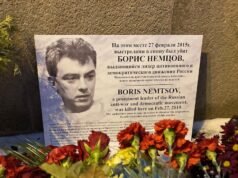 A União Europeia condenou anos de repressão na Rússia no décimo primeiro aniversário do assassinato do líder da oposição Boris Nemtsov