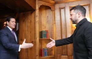 Marco Rubio conversou com Zelensky sobre a segurança da Ucrânia e procurou aumentar a cooperação em defesa com os Estados Unidos.