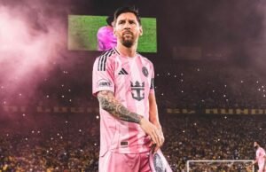Com golaço e assistência de Messi, Inter Miami empatou em 2 a 2 com o Barcelona do Equador no “Jogo da História”