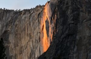 A famosa ‘queda de fogo’ de Yosemite está de volta. Veja como você pode ver isso