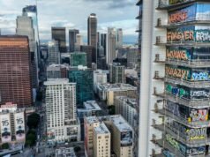 O acordo com a torre de graffiti abre caminho para a limpeza