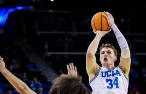 Tudo correu bem para Xavier Booker e os homens da UCLA venceram Rutgers