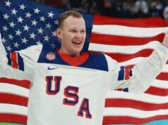 O uso de IA na Casa Branca coloca palavras na boca da estrela olímpica americana do hóquei