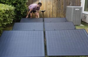 Para reduzir as contas de eletricidade, os consumidores estão instalando silenciosamente painéis solares DIY