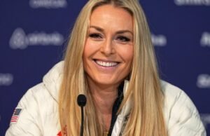 Lindsey Vonn competirá nas Olimpíadas apesar de uma ruptura no ligamento cruzado anterior