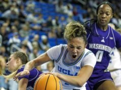 O número 2 da UCLA ultrapassa Washington, estendendo a seqüência de vitórias para 20 jogos