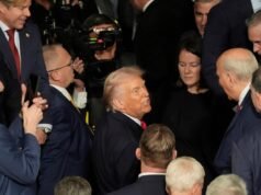 Trump deu cotoveladas em seu discurso, mas dificilmente conquistou seus críticos