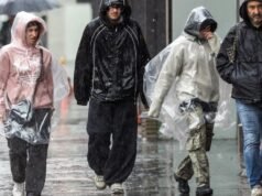 A primeira onda de chuva em quase uma semana atingiu o sul da Califórnia. Neve é esperada em Mammoth, Tahoe