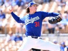 Tyler Glasnow, dos Dodgers, está tendo um primeiro início de primavera bem-sucedido