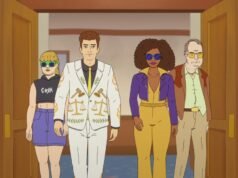 Crítica de ‘Strip Law’: uma comédia sombria de tribunal canalizando Adult Swim