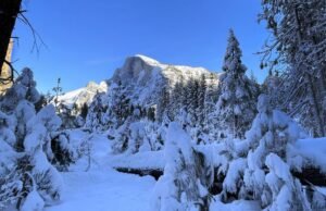 O Parque Nacional de Yosemite está fechado devido às tempestades de inverno