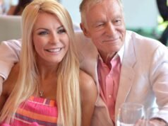 A viúva do fundador da Playboy alertou a Fundação Hugh Hefner sobre a foto