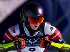 Jogos Olímpicos de Inverno: Mikaela Shiffrin termina fora do top 10 no slalom gigante