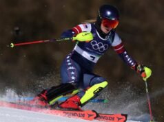 Mikaela Shiffrin conquistou o ouro no slalom nas Olimpíadas de Milão-Cortina