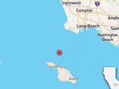 Um terremoto de magnitude 3,5 foi registrado em Catalina