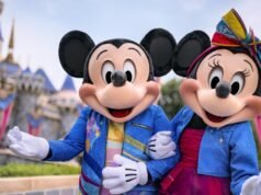 Os visitantes do Disneyland Resort da Califórnia ajudaram a compensar o declínio no número de turistas internacionais