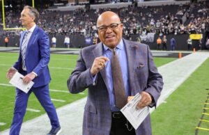 Mike Tirico, da NBC, está olímpico pronto para o Super Bowl