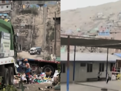 Os estudantes em Huaycán enfrentam perigos causados por caminhões de lixo, poluição e salas de aula sensíveis que afetam sua segurança e saúde