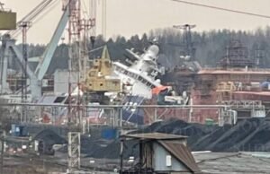 Ucrânia afirma que um de seus drones danificou navio quebra-gelo russo no Mar Báltico