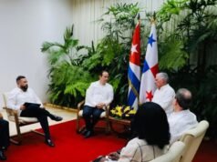O Ministro das Relações Exteriores do Panamá agradeceu a Díaz-Canel o tratamento dispensado aos seus compatriotas presos em Havana.
