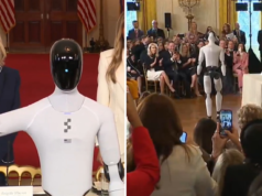 Um robô humanóide cumprimenta você na Casa Branca: funciona assim Figura 03