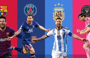 Os 900 gols de Messi: o infográfico que explica cada número de seu time e a parte do corpo que marcou.