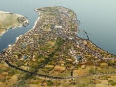 Uma cidade do Império Romano que foi capital durante 70 anos sem estar na Itália