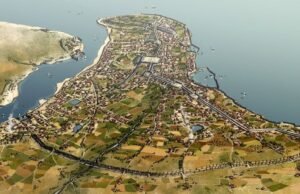 Uma cidade do Império Romano que foi capital durante 70 anos sem estar na Itália