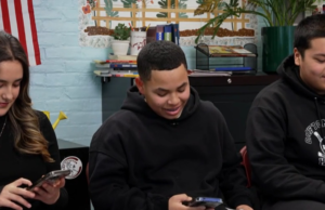 Adolescentes de Nova Jersey estão participando de um esforço para reduzir o uso da tela