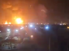 Os EUA e Israel atacaram quatro depósitos de petróleo e um centro de transportes em Teerã