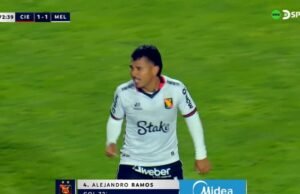 Um golaço de Alejandro Ramos, entrando no ataque, para o Melgar empatar com o Cienciano na fase preliminar da Copa Sul-Americana de 2026.