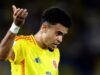 Luis Díaz após a derrota da Colômbia para a França em Washington: “não estamos longe, mas temos que corrigir os erros”