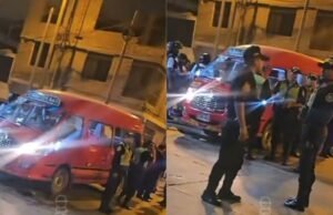 Dois mortos e um ferido em ‘Los Rojitos’: Combi atacado com balas em SJM