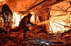 A Rússia lançou um bombardeio aéreo massivo em Zaporizhzhia: pelo menos uma pessoa foi morta