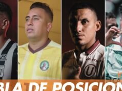 Tabela de classificação do DIA da Ligue 1 Peru 2026: aqui estão os times da 8ª data do Torneio Apertura