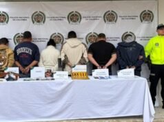 A gangue dos Transformers que roubava carros com placas de pare bateu em Bogotá e Cundinamarca: seis pessoas foram presas