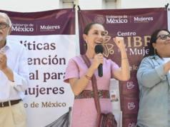 Claudia Sheinbaum mandou mensagem de Nayarit: “No México o povo manda, mas nós mulheres também mandamos”