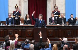Javier Milei confirmou no Congresso a sua aliança estratégica com os Estados Unidos: “É hora de fazer disso uma política de Estado”